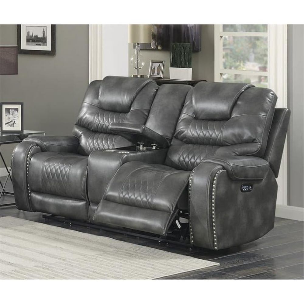 Mikkel Manual Leatherette Recliner (Flash Sale) - Torque India