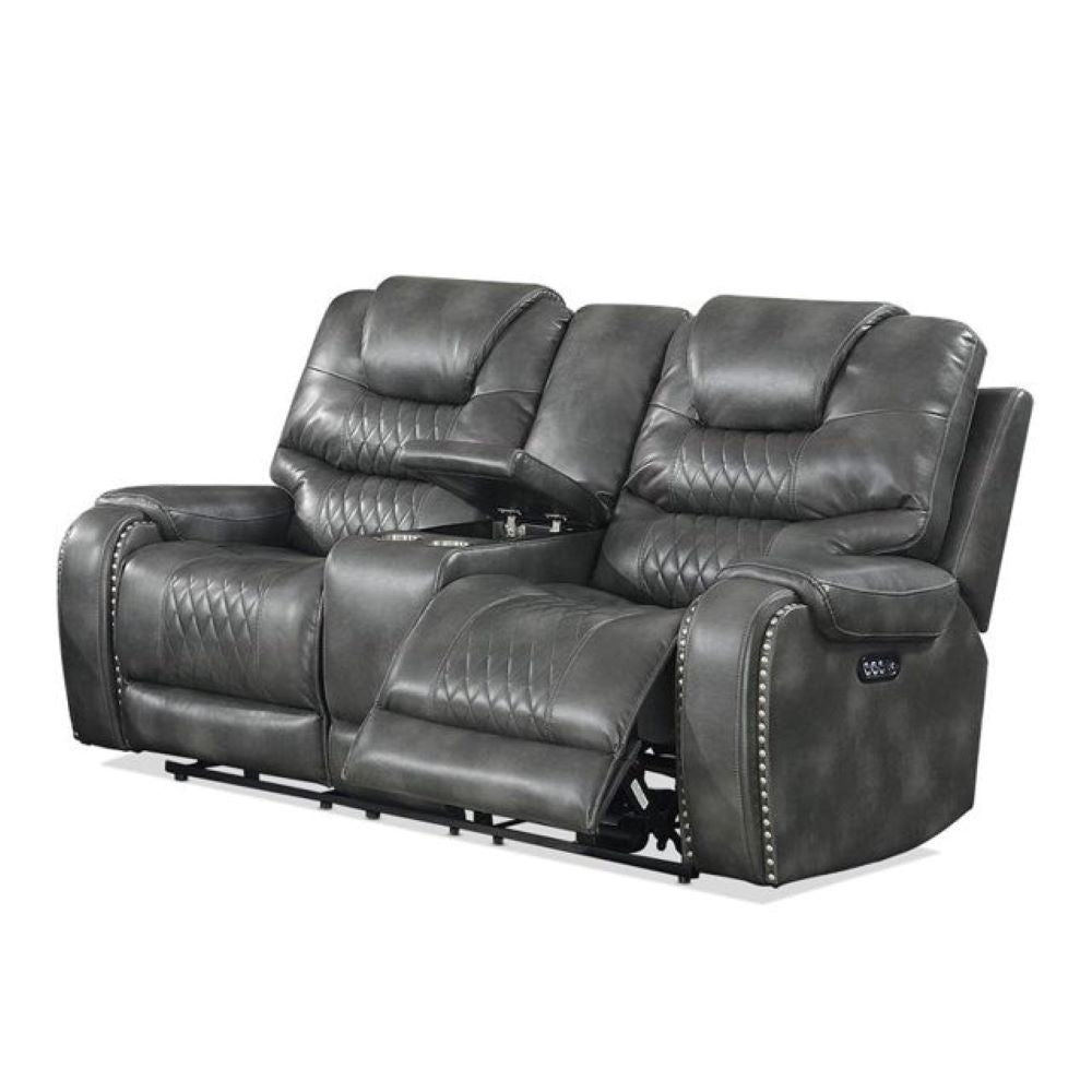 Mikkel Manual Leatherette Recliner (Flash Sale) - Torque India