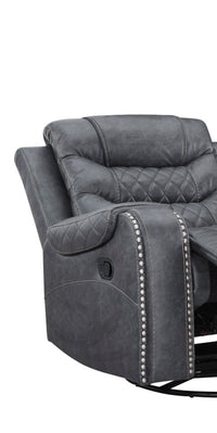 Mikkel Manual Leatherette Recliner (Flash Sale) - Torque India