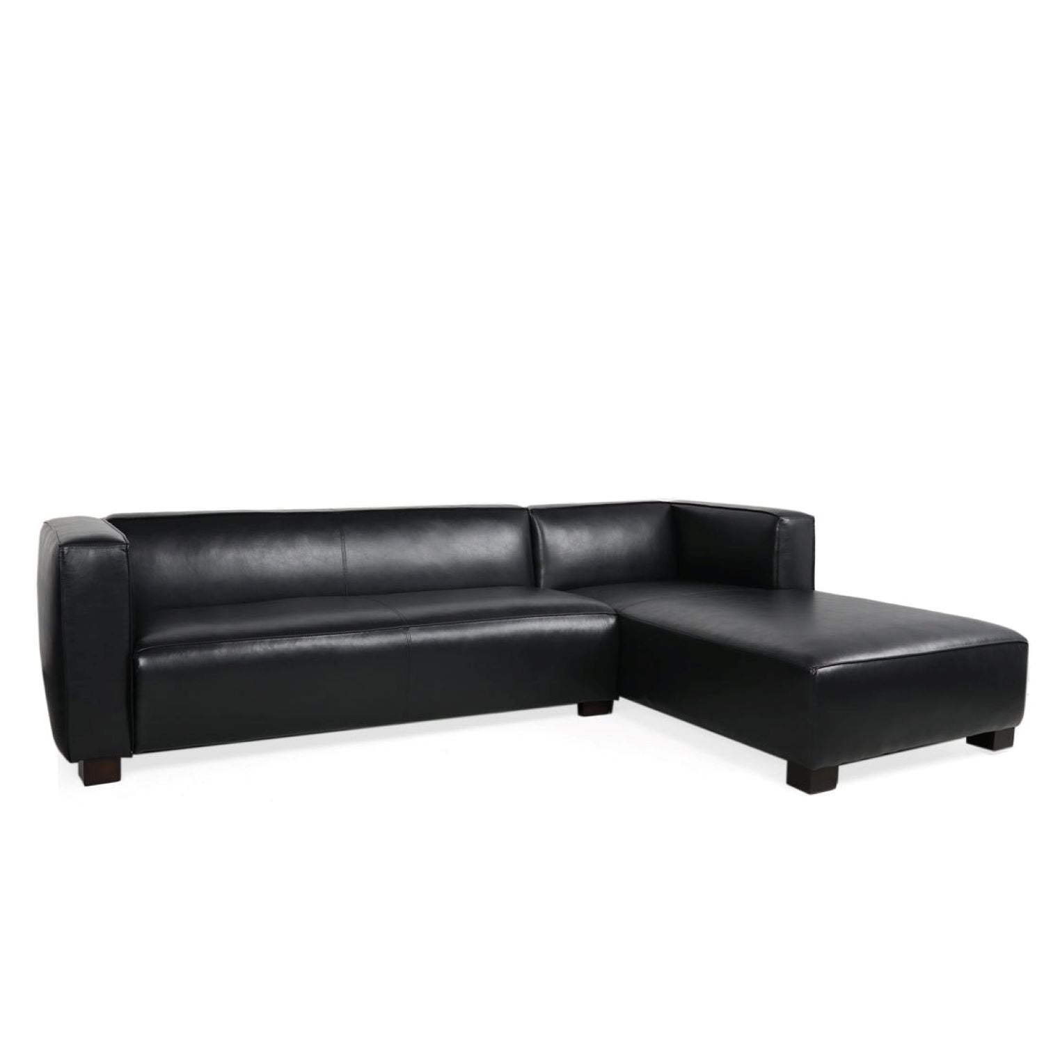 Nordic L Shape 5 Seater Leatherette Sofa For Living Room - Torque India