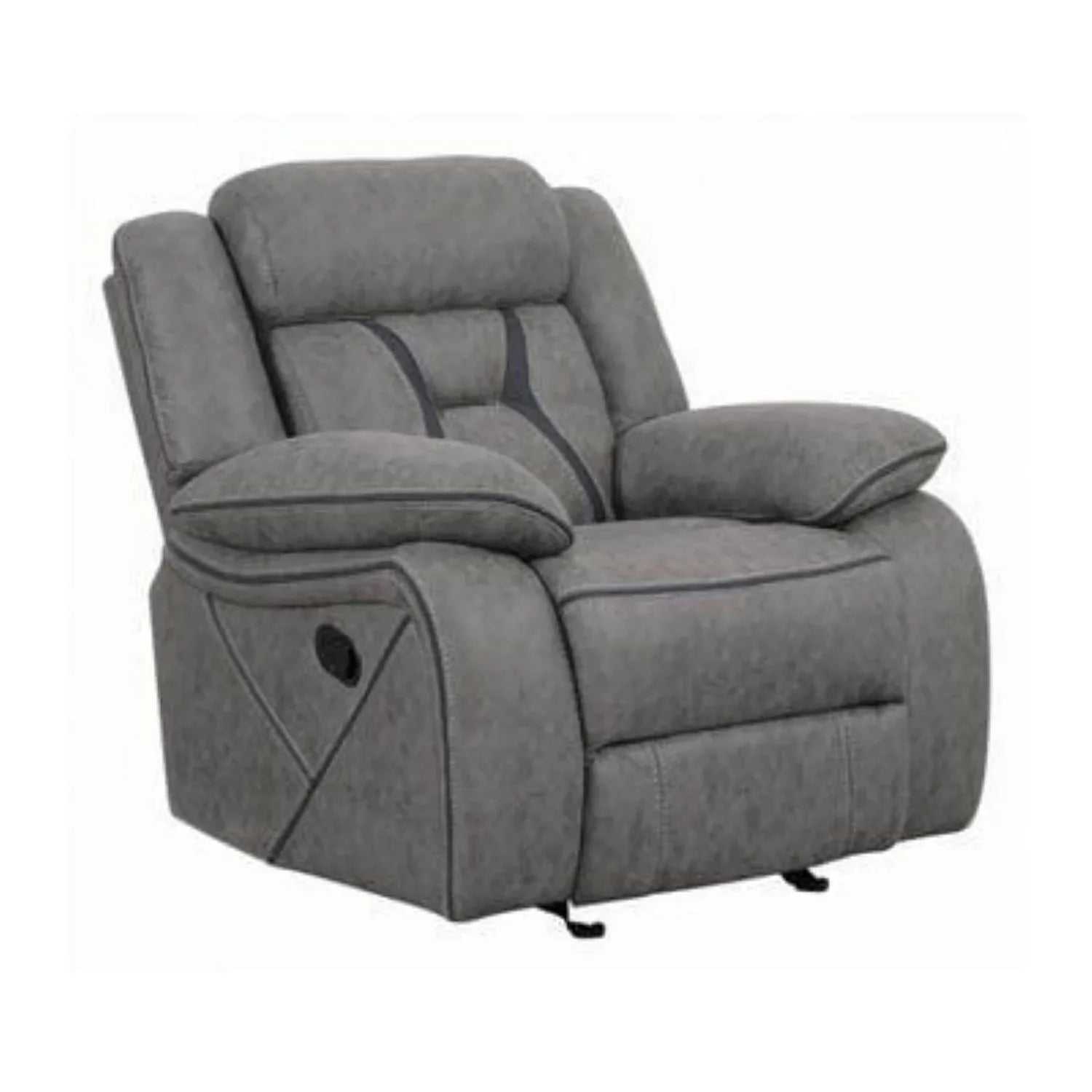 Pawel Manual Suede Leatherette Recliner – TORQUE INNOVATIONS
