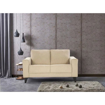 Pelican 2 Seater Fabric Sofa For Living Room - Beige - Torque India