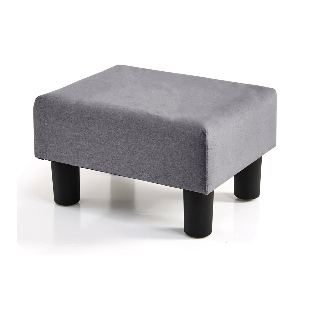 Rectangle Shape Fabric Ottoman Puffy for Foot Rest Home Furniture | Puffy Stool - Torque India