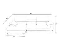 Renzo Leatherette Sofa For Living Room - Torque India