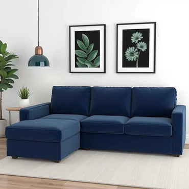 Rooster 3 Seater Sofa With Ottoman For Living Room - Torque India