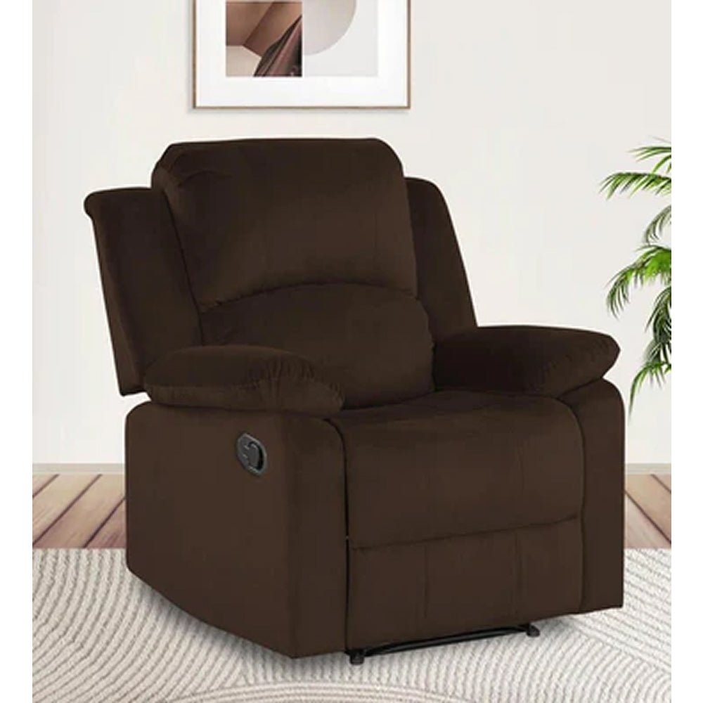 Rubik Fabric Manual Recliner | Fabric Manual Recliner Chairs - Torque India
