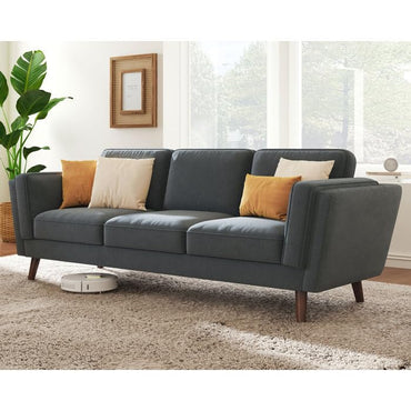 Saffron 3 Seater Fabric Sofa - Torque India