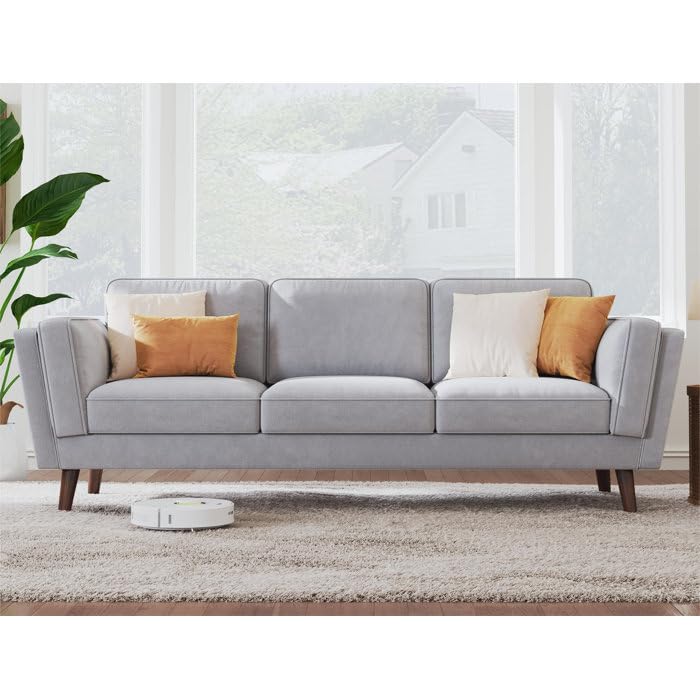 Saffron 3 Seater Fabric Sofa - Torque India