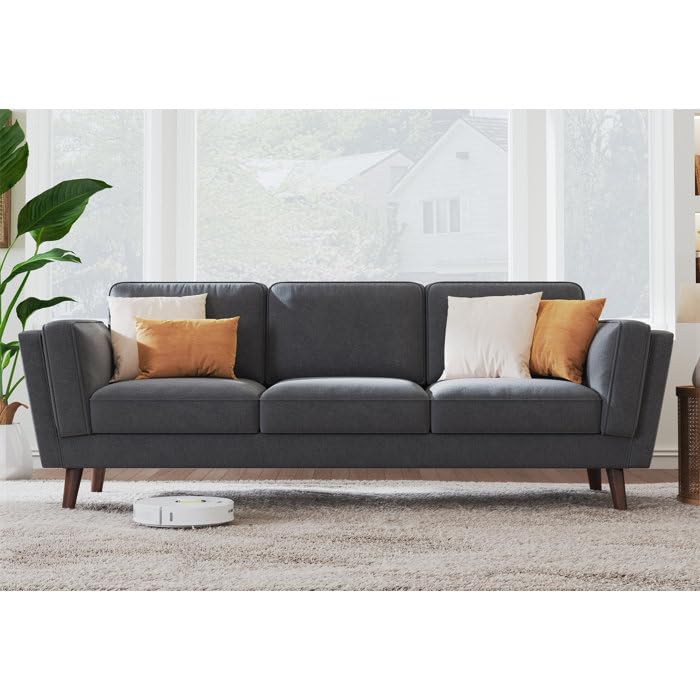 Saffron 3 Seater Fabric Sofa - Torque India