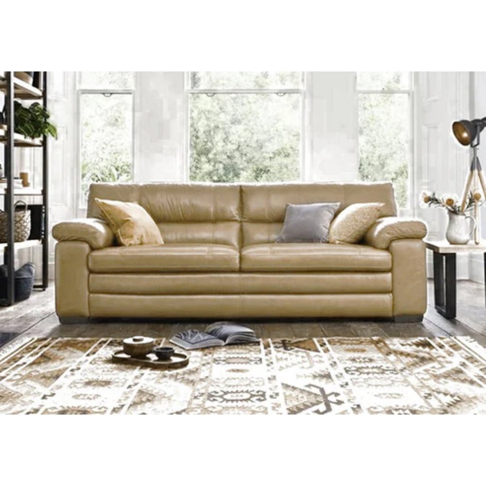 Slouch 2 Seater Leatherette Sofa For Living Room - Torque India