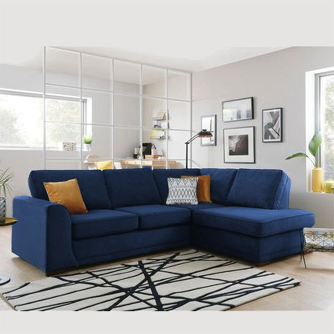 Sofia Fabric Sofa For Living Room