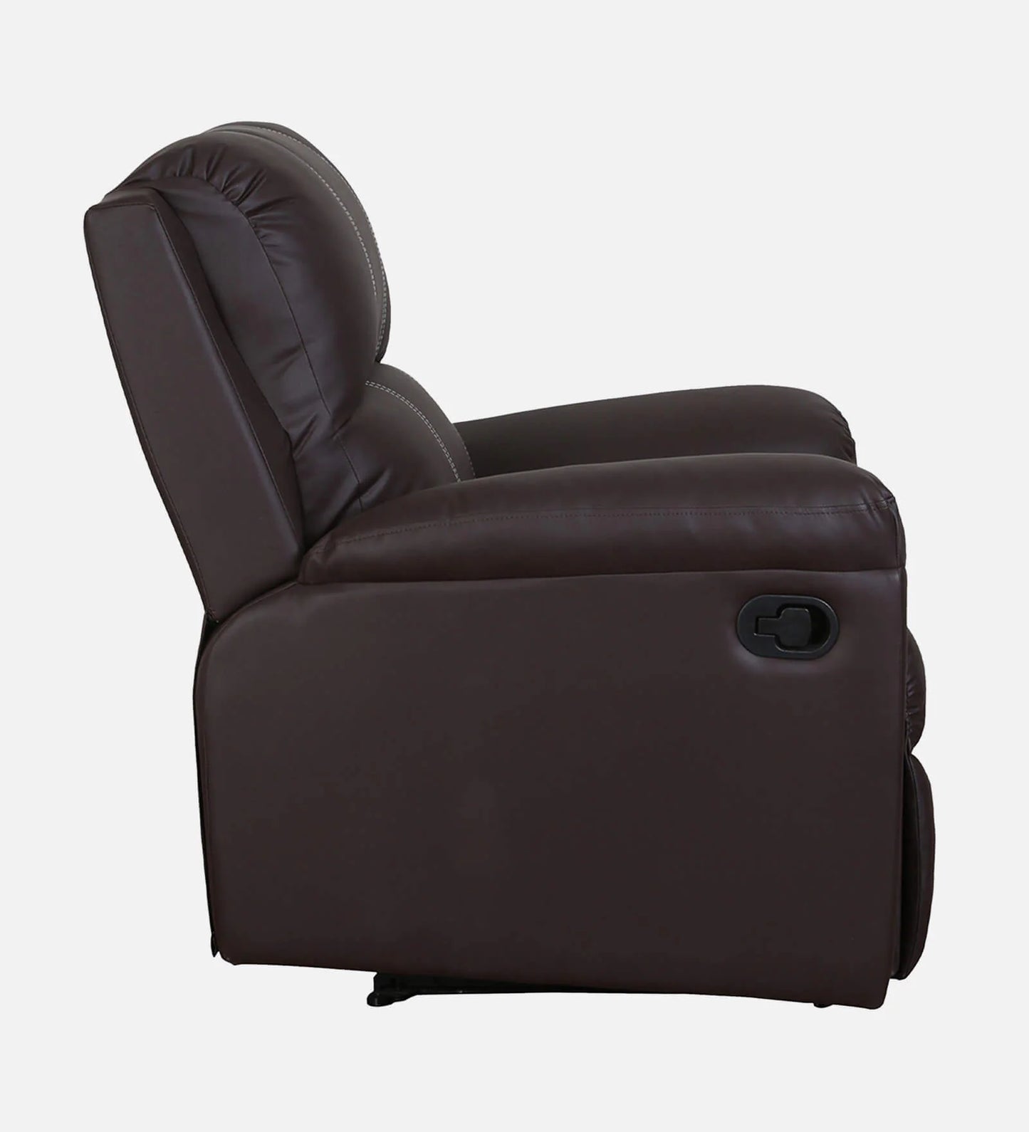 Elixo Premium 1 Seater Manual Recliner – Leatherette Single Seater Recliner Sofa for Living Room