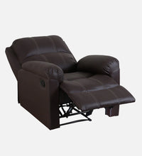 Elixo Premium 1 Seater Manual Recliner – Leatherette Single Seater Recliner Sofa for Living Room