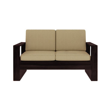 Torque India Grafton 2 Seater Wooden Sofa For Living Room | 2 Seater Wooden Sofa - Torque India