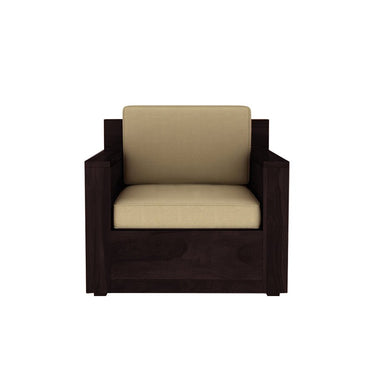 Torque India Marylin 1 Seater Wooden Sofa For Living Room | 1 Seater Wooden Sofa - Torque India