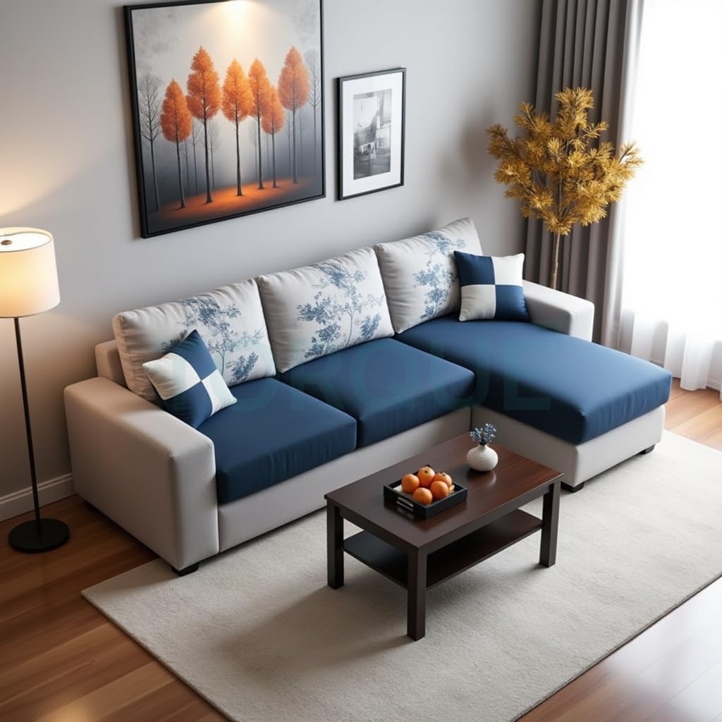 Wayland Modern Living Room Fabric Sofa - Torque India