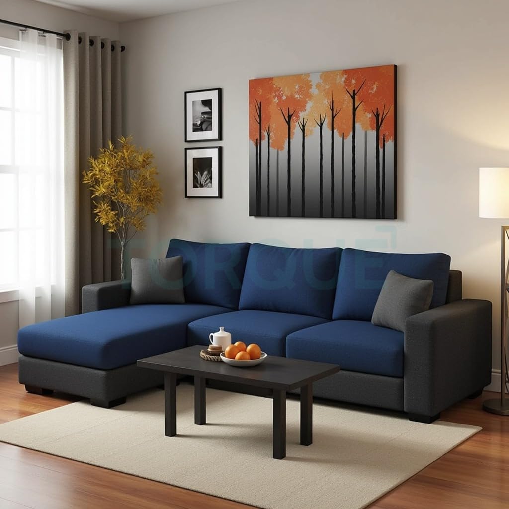 Wayland Modern Living Room Fabric Sofa - Torque India