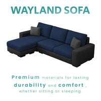 Wayland Modern Living Room Fabric Sofa - Torque India