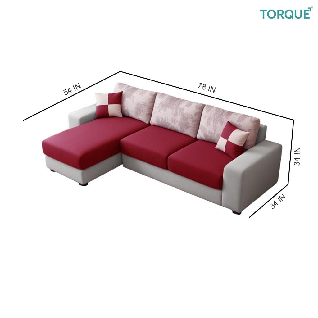 Wayland Modern Living Room Fabric Sofa - Torque India