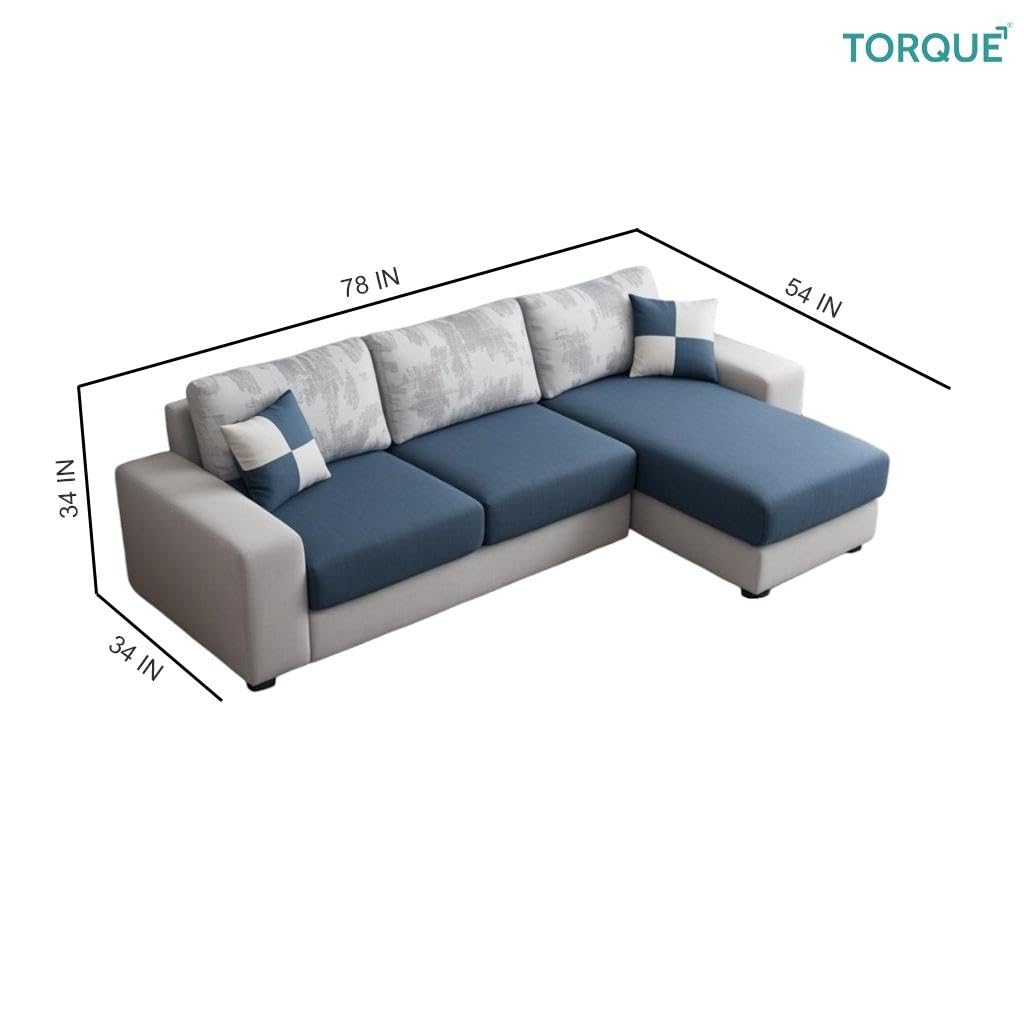 Wayland Modern Living Room Fabric Sofa - Torque India