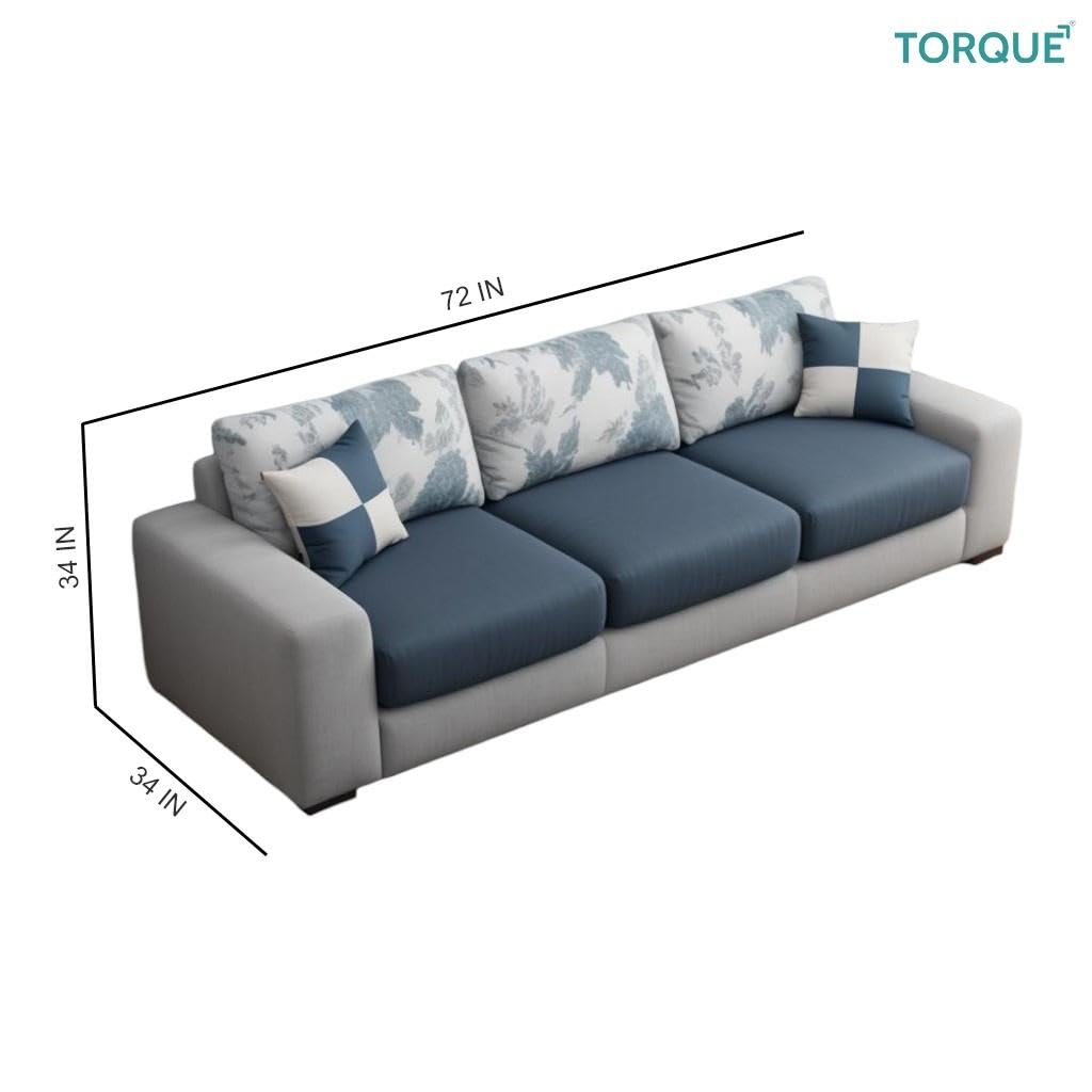 Wayland Modern Living Room Fabric Sofa - Torque India