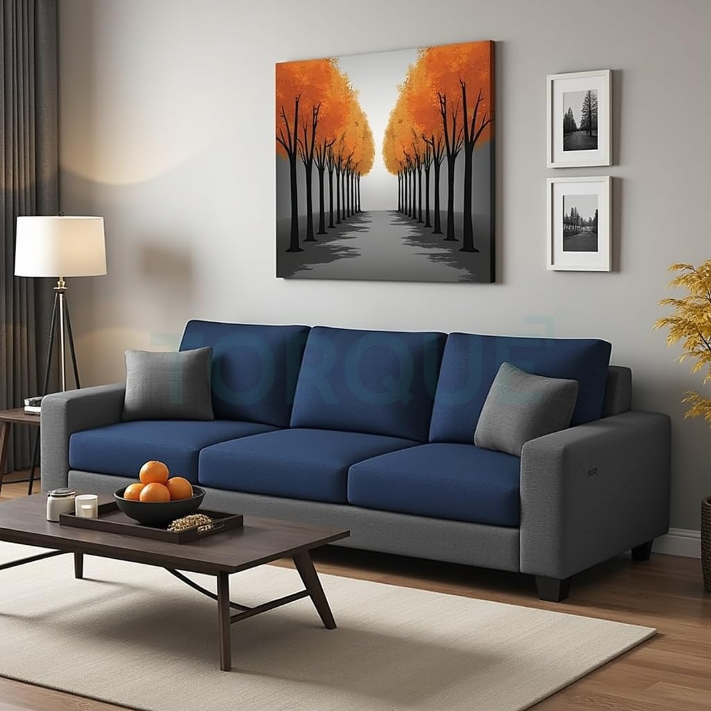 Wayland Modern Living Room Fabric Sofa - Torque India