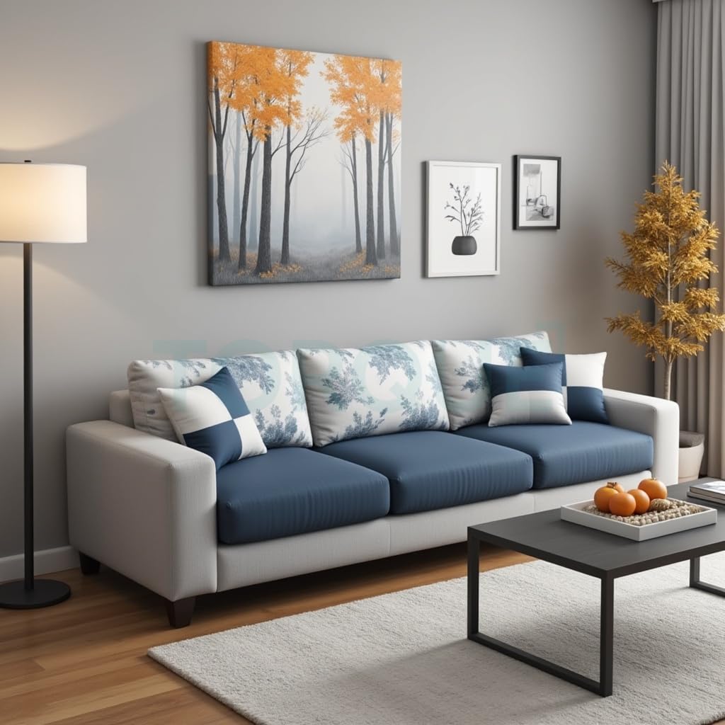Wayland Modern Living Room Fabric Sofa - Torque India