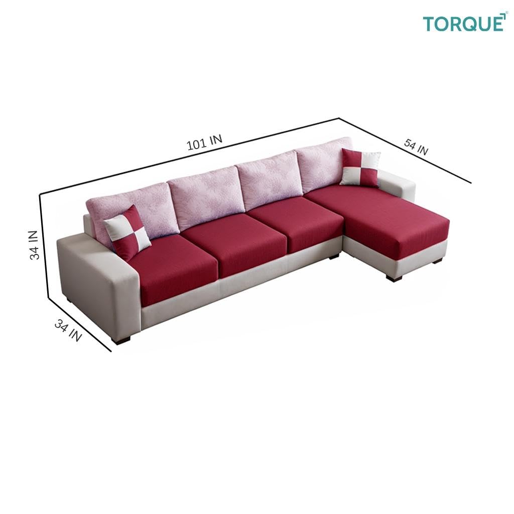 Wayland Modern Living Room Fabric Sofa - Torque India