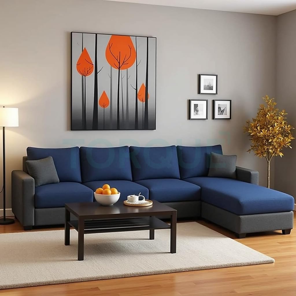 Wayland Modern Living Room Fabric Sofa - Torque India