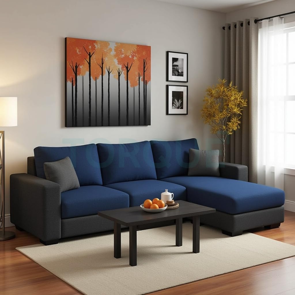 Wayland Modern Living Room Fabric Sofa - Torque India