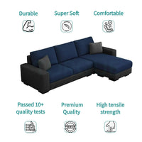 Wayland Modern Living Room Fabric Sofa - Torque India