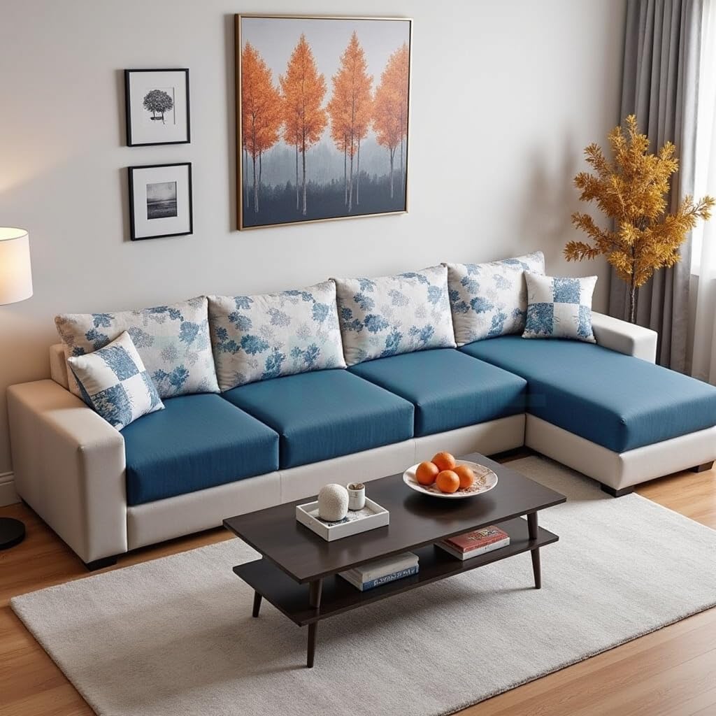 Wayland Modern Living Room Fabric Sofa - Torque India