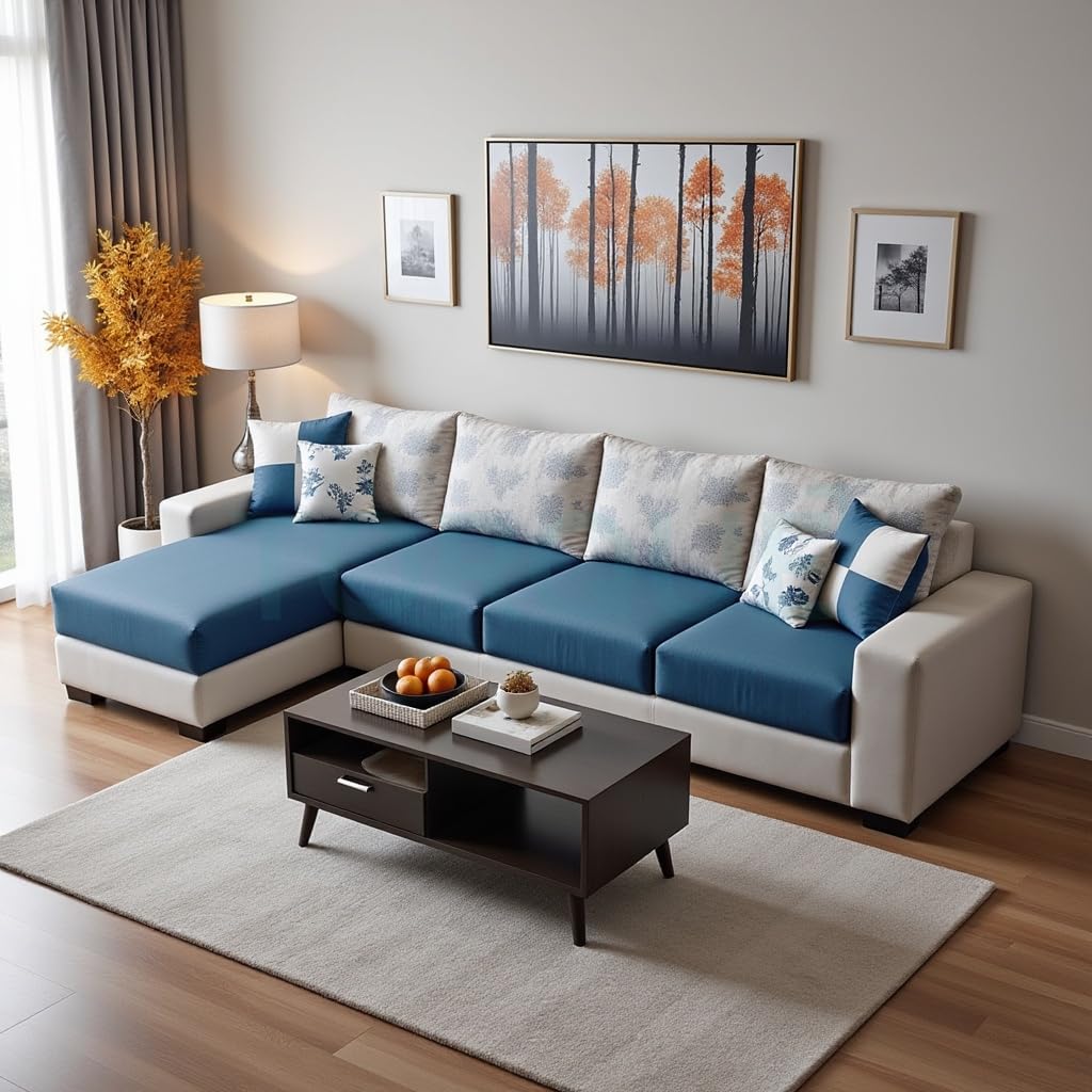 Wayland Modern Living Room Fabric Sofa - Torque India