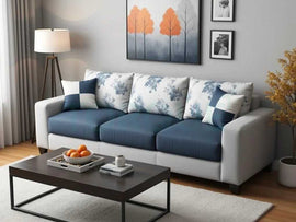 Wayland Modern Living Room Fabric Sofa - Torque India
