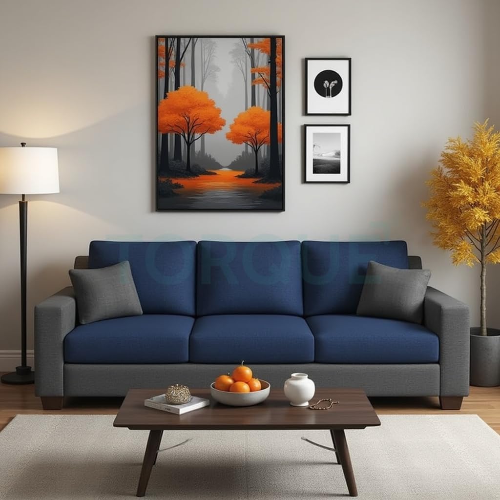 Wayland Modern Living Room Fabric Sofa - Torque India