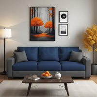 Wayland Modern Living Room Fabric Sofa - Torque India