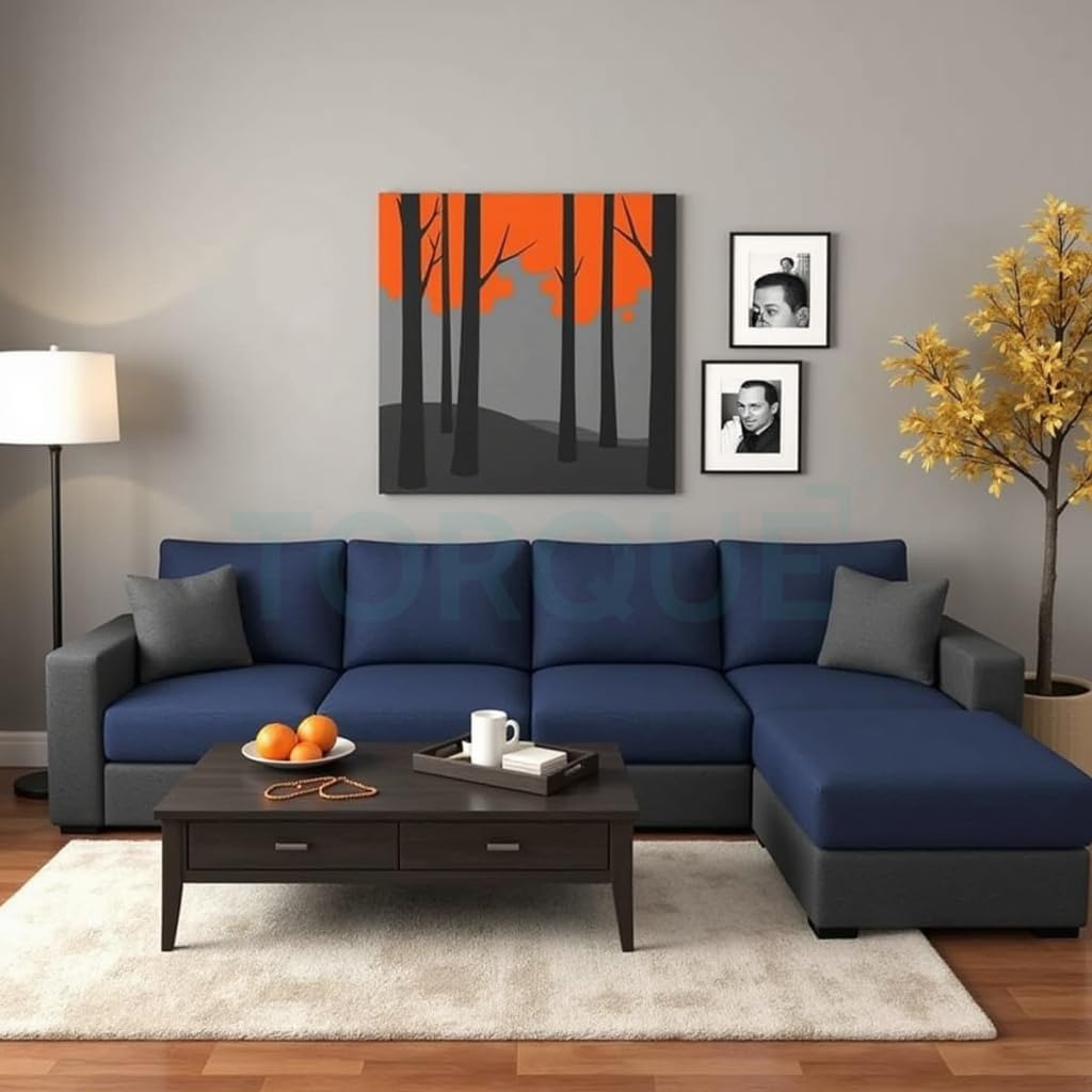 Wayland Modern Living Room Fabric Sofa - Torque India