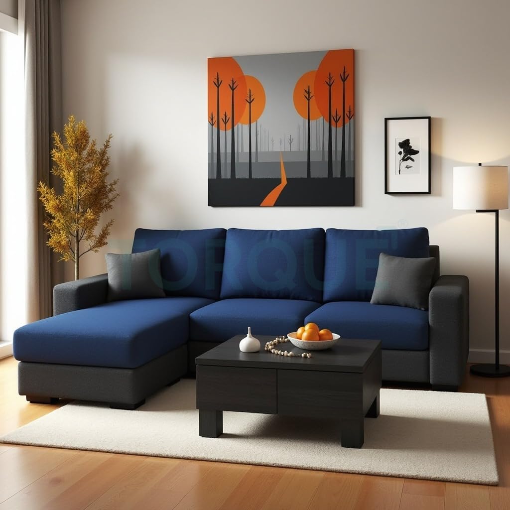 Wayland Modern Living Room Fabric Sofa - Torque India