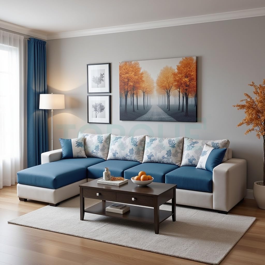 Wayland Modern Living Room Fabric Sofa - Torque India