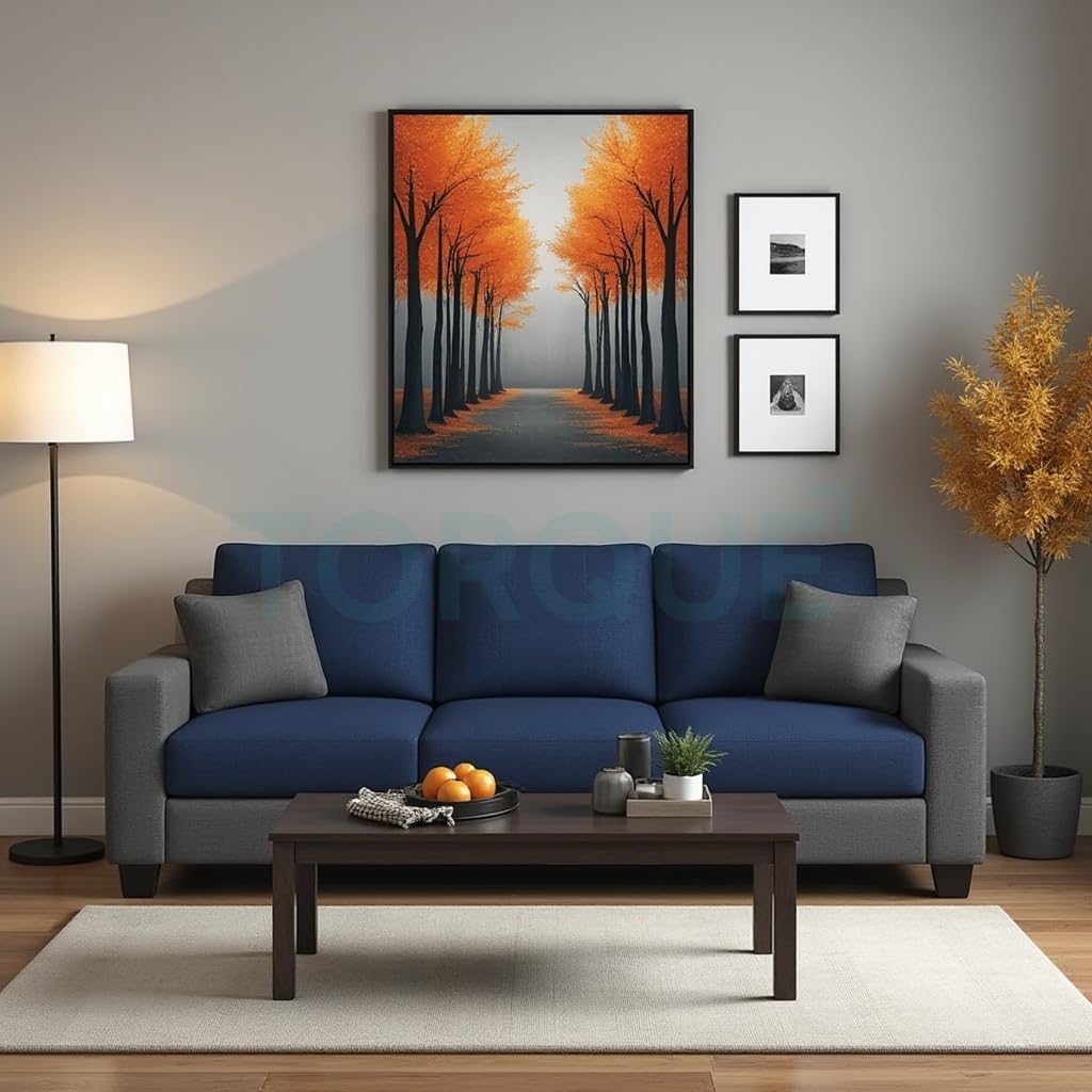 Wayland Modern Living Room Fabric Sofa - Torque India