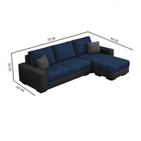 Wayland Modern Living Room Fabric Sofa – Luxury Comfortable Designer Sofa Set