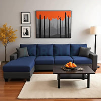 Wayland Modern Living Room Fabric Sofa - Torque India
