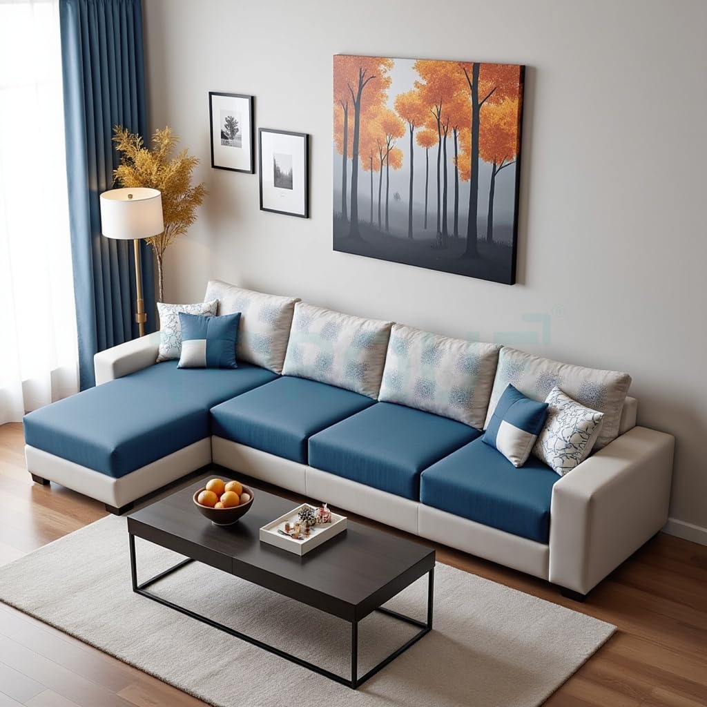 Wayland Modern Living Room Fabric Sofa - Torque India