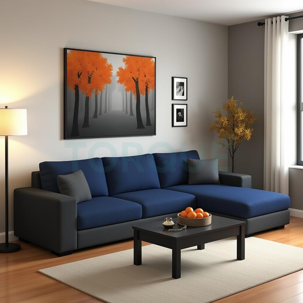Wayland Modern Living Room Fabric Sofa - Torque India