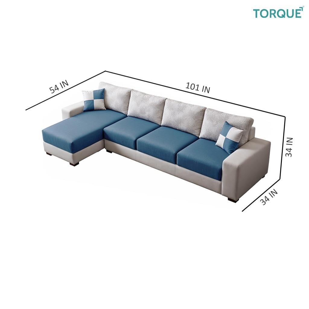 Wayland Modern Living Room Fabric Sofa - Torque India