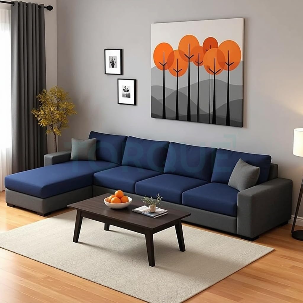 Wayland Modern Living Room Fabric Sofa - Torque India