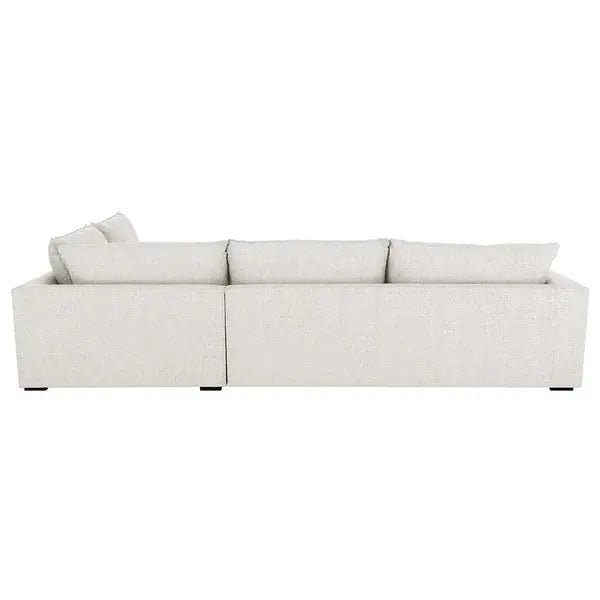 Wayside L Shape 6 - Seater Fabric Corner Sofa - Torque India