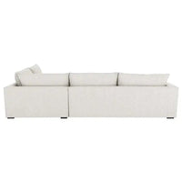 Wayside L Shape 6 - Seater Fabric Corner Sofa - Torque India