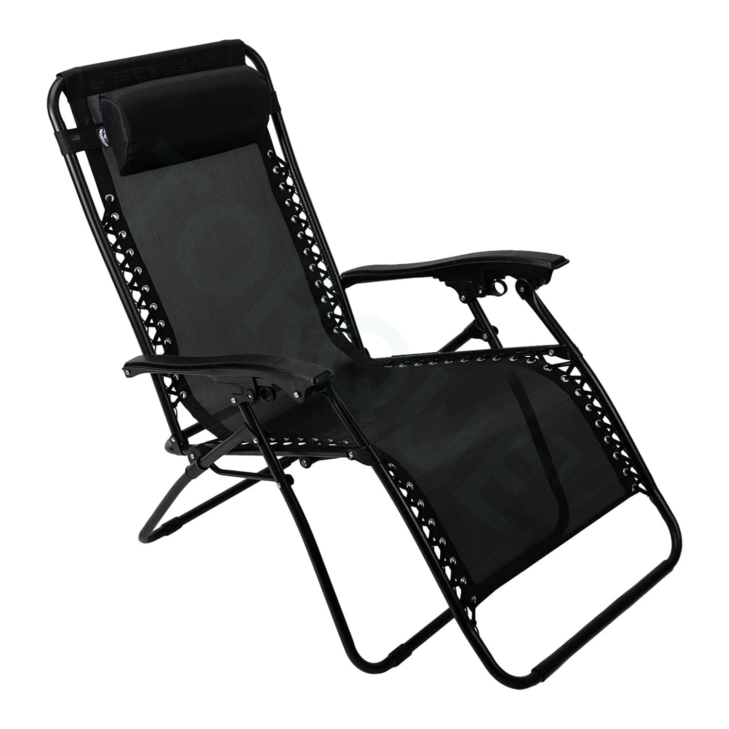 Zero Gravity Reclining Lounge Chair with Arm Rest and Pillow - Torque India