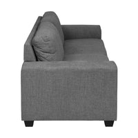 Albury 3 Seater Sofa for Living Room (Grey) | 3 Seater Sofa - Torque India